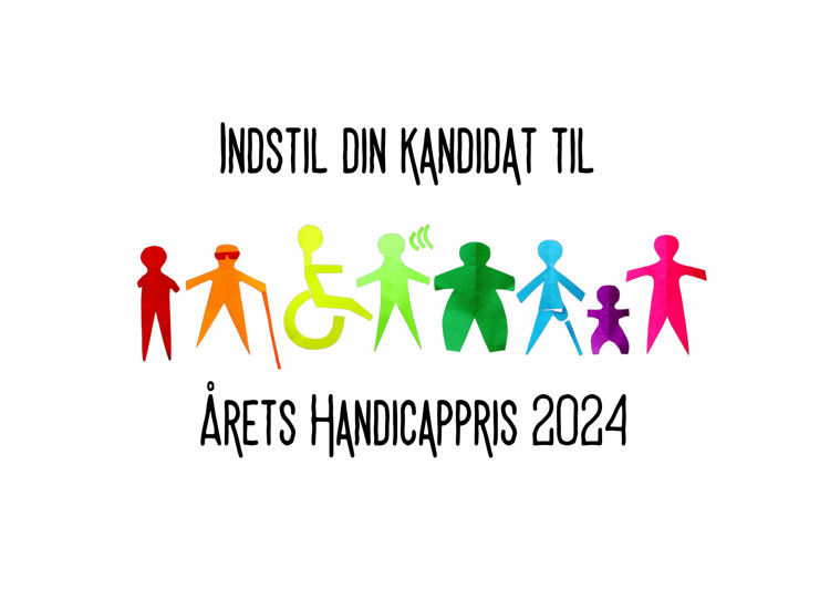 Indstil din kandidat til Årets Handicappris 2024