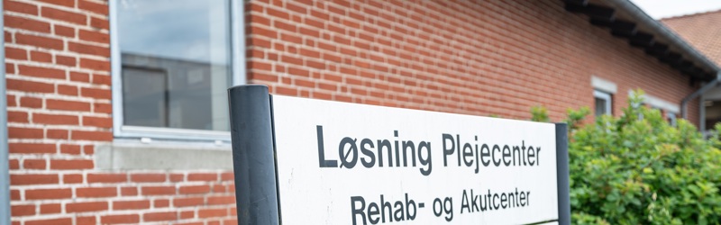Indgangsskilt til Rebah- og akutcenter